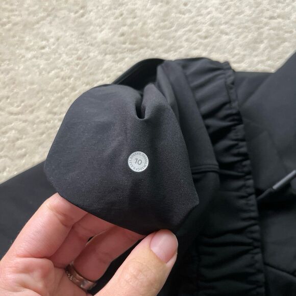 Lululemon Keep Moving Pant 7/8 High-Rise Black 10 - Picture 11 of 12